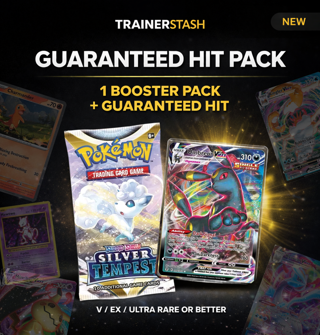 Pokemon Booster Pack Bundle with Guaranteed Ultra Rare Card