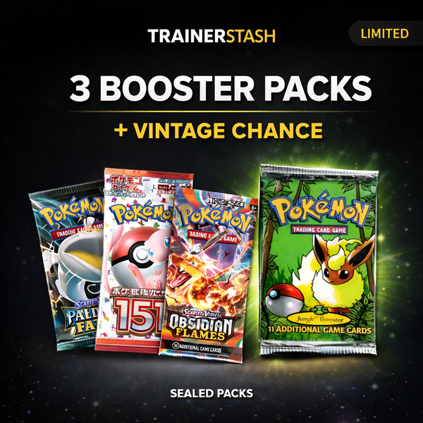 Pokémon Mystery Pack (3 Booster Packs)
